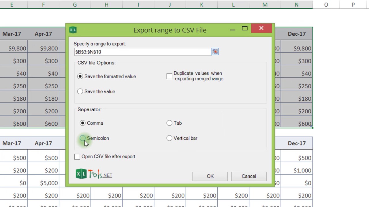 export-to-csv-file-using-correct-equipmentesta